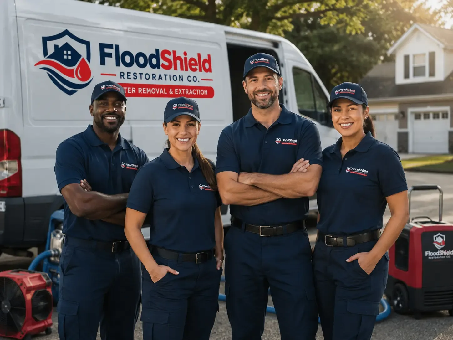 Flood Damage Restoration company in Dowell, MD